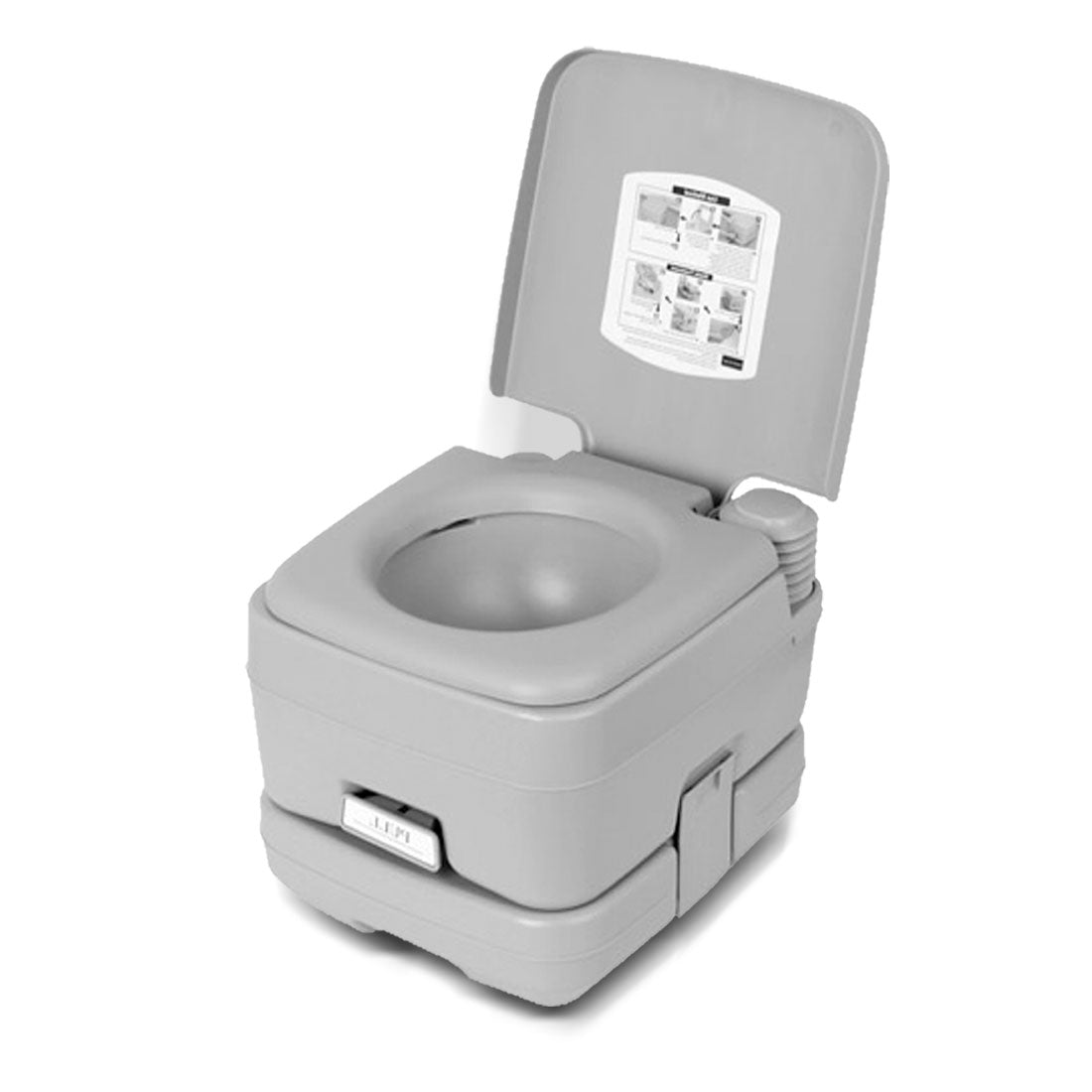 10L Outdoor Portable Camping Toilet | Compact Travel Commode