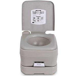 10L Outdoor Portable Camping Toilet | Compact Travel Commode