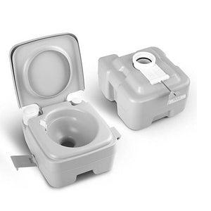 20L Outdoor Portable Camping Toilet | 50 Flush | Travel & Caravan Commode