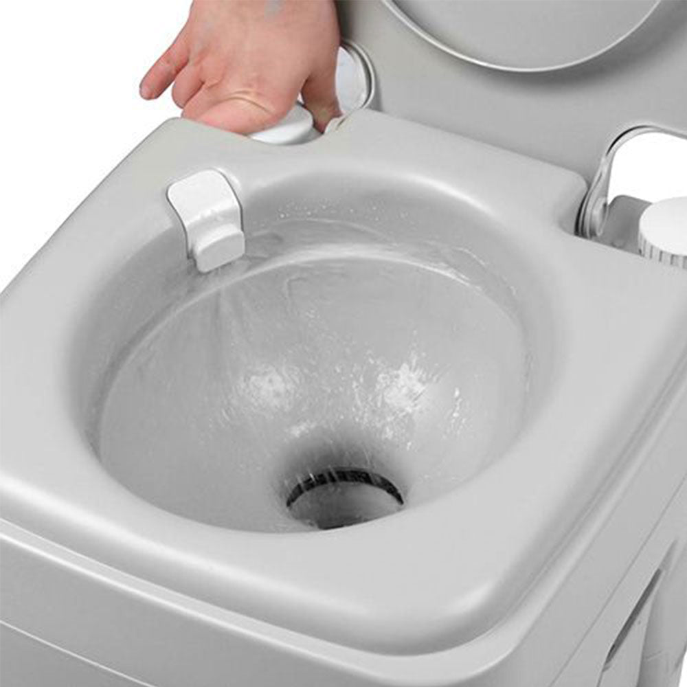 20L Outdoor Portable Camping Toilet | 50 Flush | Travel & Caravan Commode
