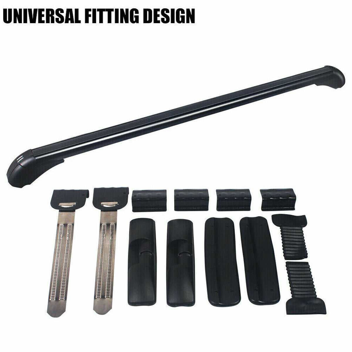 115cm Universal Car Roof Racks | Adjustable Cross Bars | Aluminium Alloy | Lockable Carrier