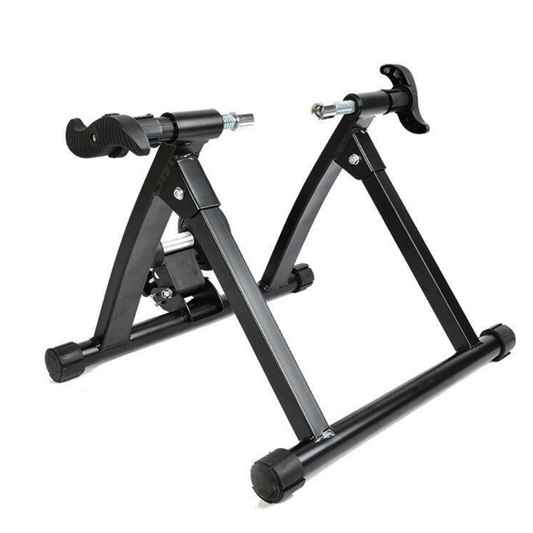 Indoor Bicycle Trainer | Foldable Parabolic Bike Training Stand | Fitness Cycling