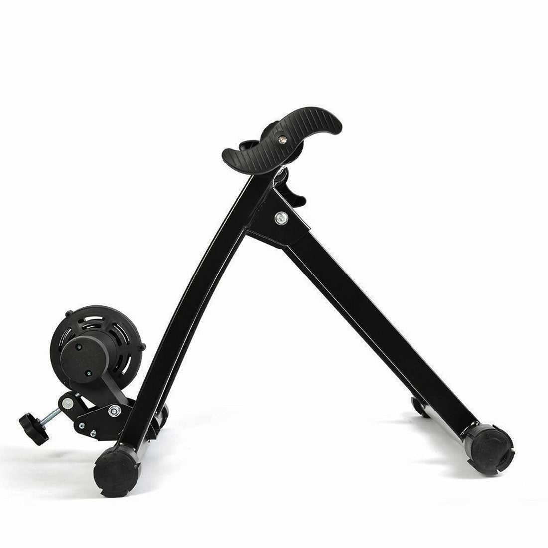 Indoor Bicycle Trainer | Foldable Parabolic Bike Training Stand | Fitness Cycling