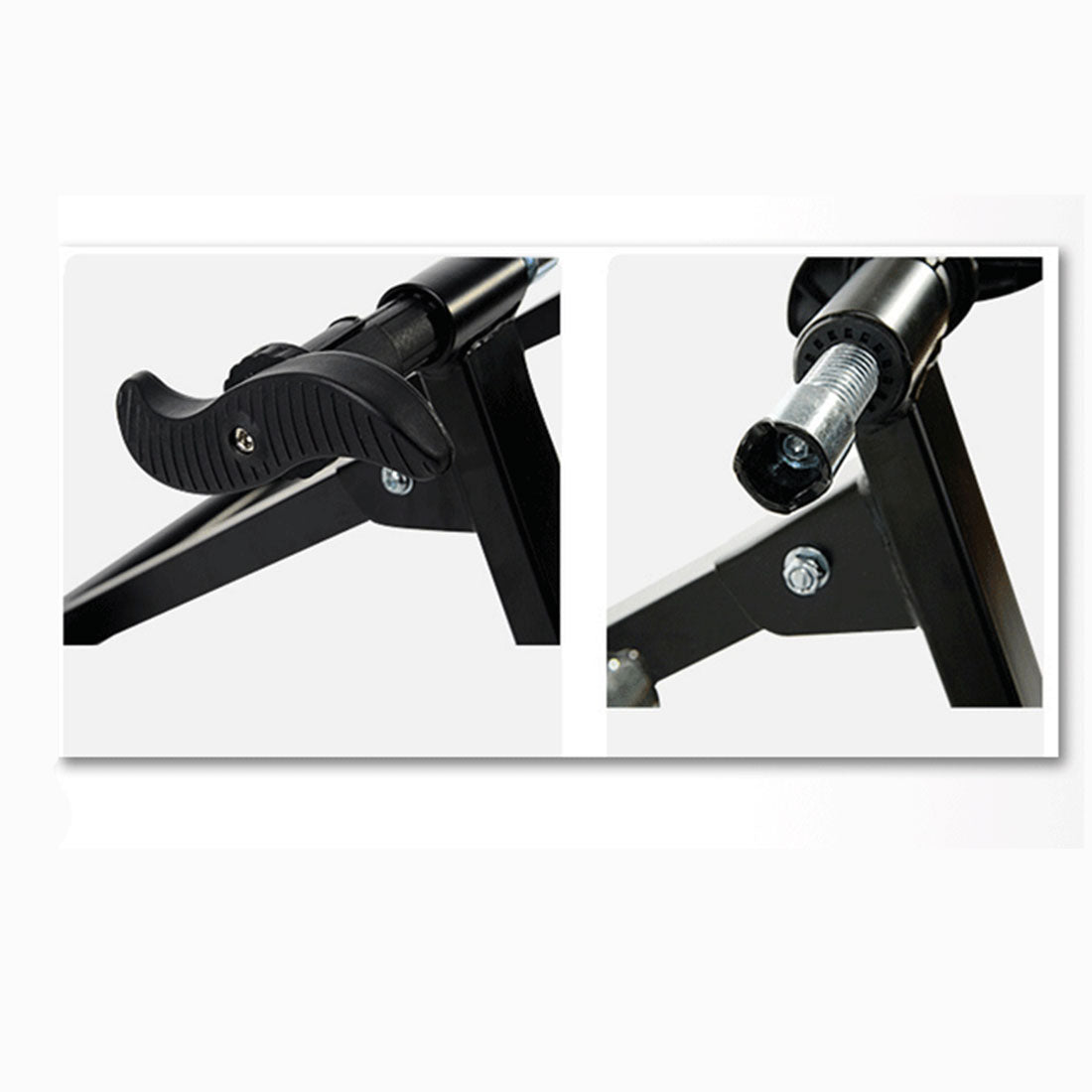 Indoor Bicycle Trainer | Foldable Parabolic Bike Training Stand | Fitness Cycling