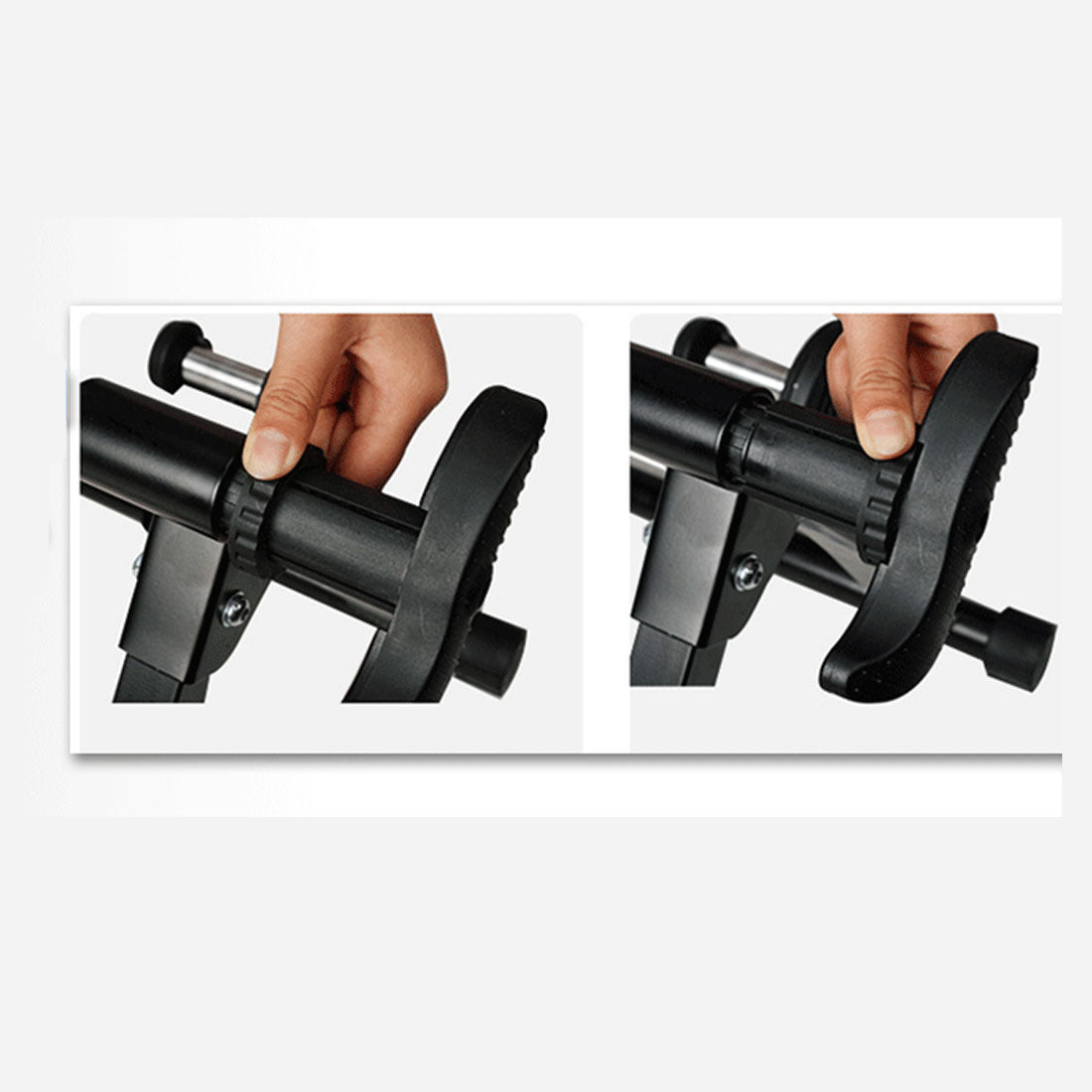 Indoor Bicycle Trainer | Foldable Parabolic Bike Training Stand | Fitness Cycling