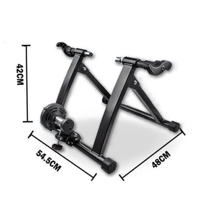 Indoor Bicycle Trainer | Foldable Parabolic Bike Training Stand | Fitness Cycling