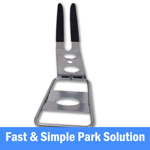 Top Quality Floor Stand Holder | Triangle Rear Hub Mount | Bike Bicycle Storage Rack