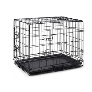 30" Portable Pet Dog Cage | Collapsible Metal Crate Kennel
