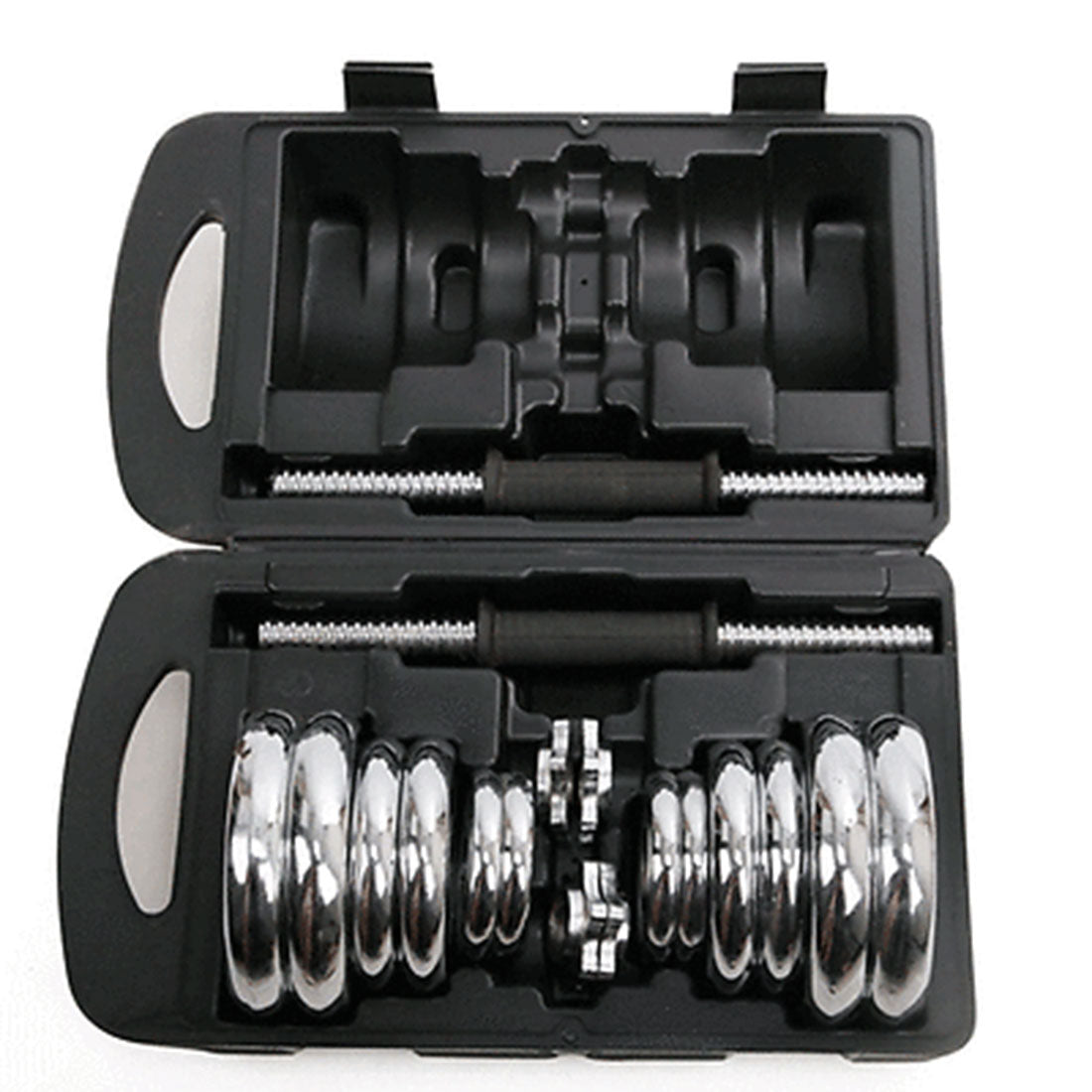 20KG York Dumbbell Set | Home Gym Weights | Barbell with Case