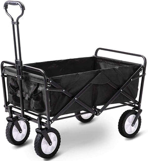 Foldable Collapsible Wagon Cart | Garden Beach Outdoor Trolley | Fishing Camping