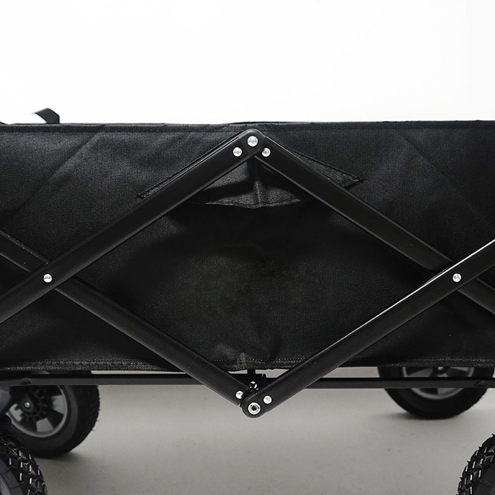 Foldable Collapsible Wagon Cart | Garden Beach Outdoor Trolley | Fishing Camping
