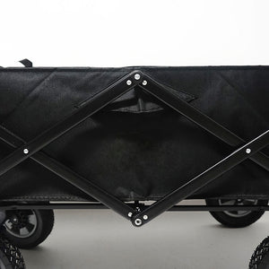 Foldable Collapsible Wagon Cart | Garden Beach Outdoor Trolley | Fishing Camping