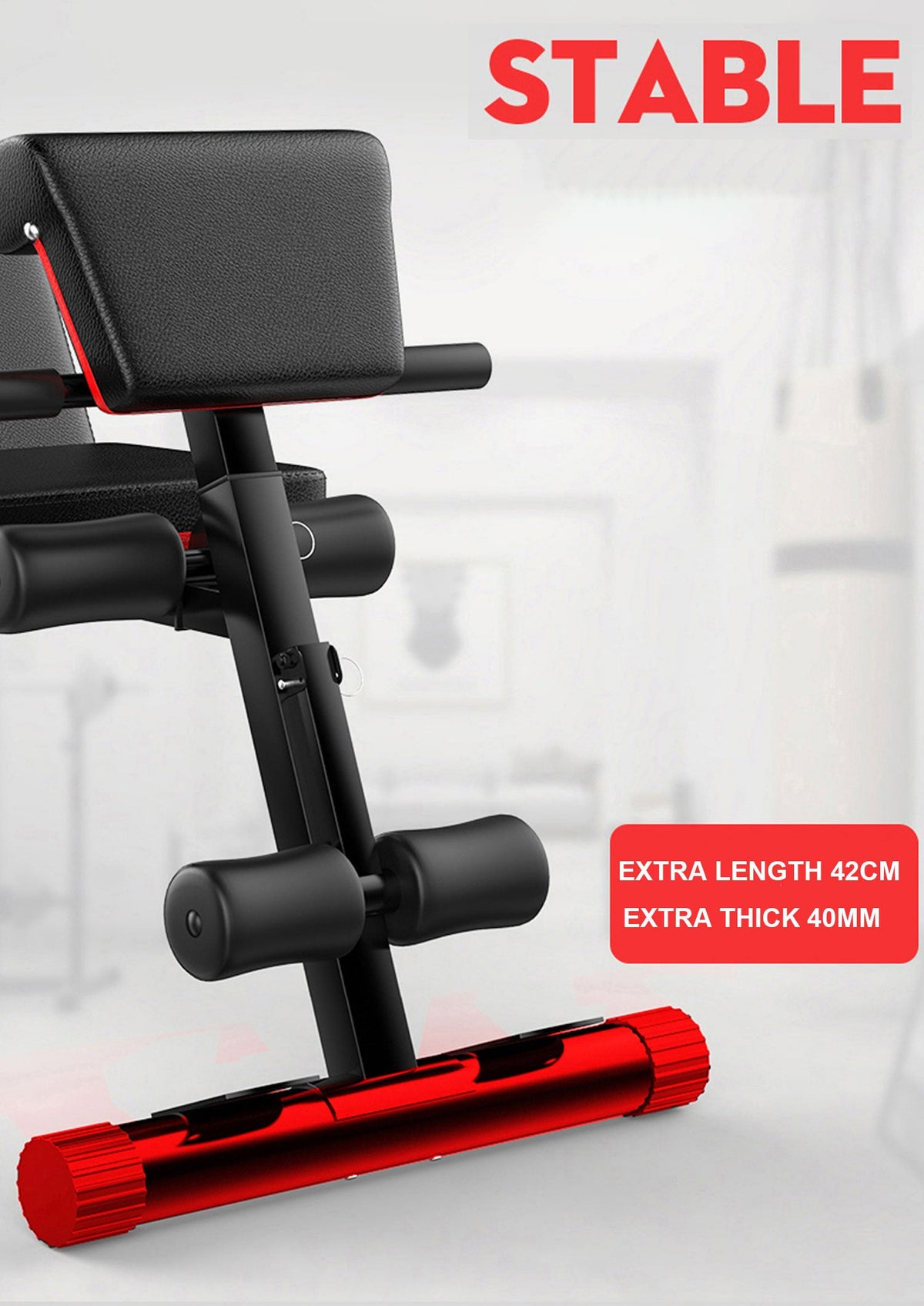 Adjustable FID Weight Bench | Ab Incline Sit-Up Press | Home Gym Workout