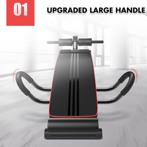 Foldable Adjustable Sit-Up Ab Bench | Weight Press Abdominal Fitness Gym