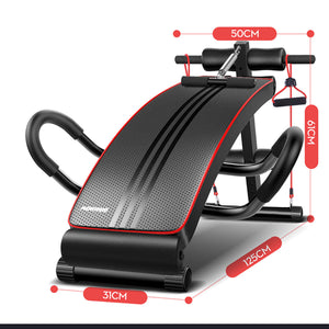 Foldable Adjustable Sit-Up Ab Bench | Weight Press Abdominal Fitness Gym