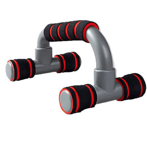 Push Up Bar Handle | Push-up Stand Grip | Home Fitness Exercise Workout | Red