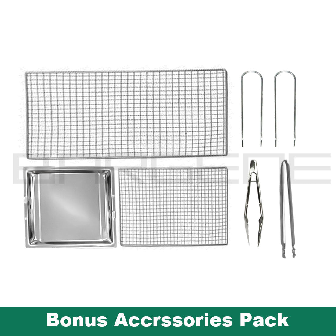 Large Portable Charcoal Outdoor BBQ Grill | Barbecue Set | Camping Picnic