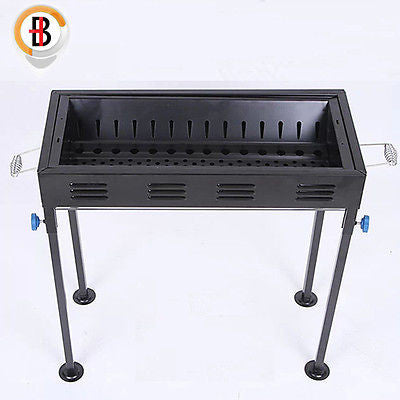 Portable Outdoor Mangal BBQ Grill | Charcoal Shish Kebab Shashly | Picnic Camping