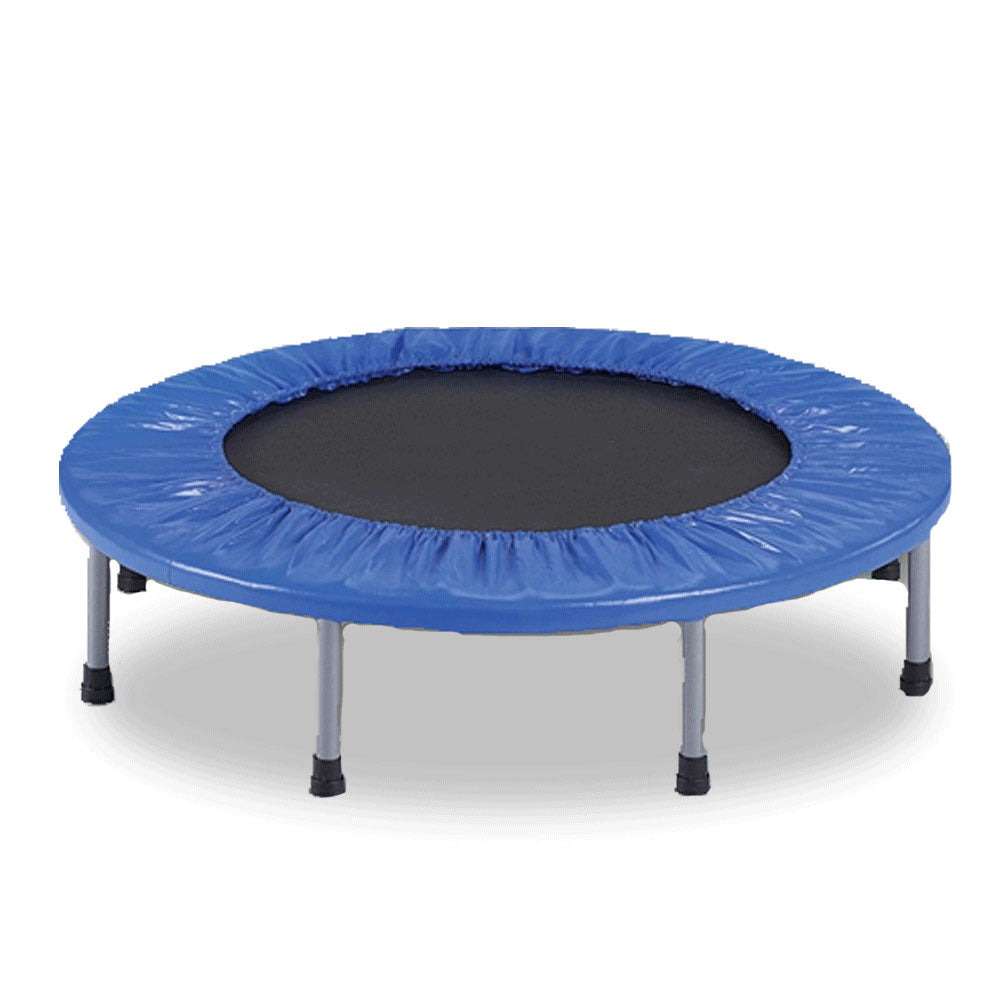 38" Mini Trampoline | Jogger Rebounder | Home Gym Fitness | Blue