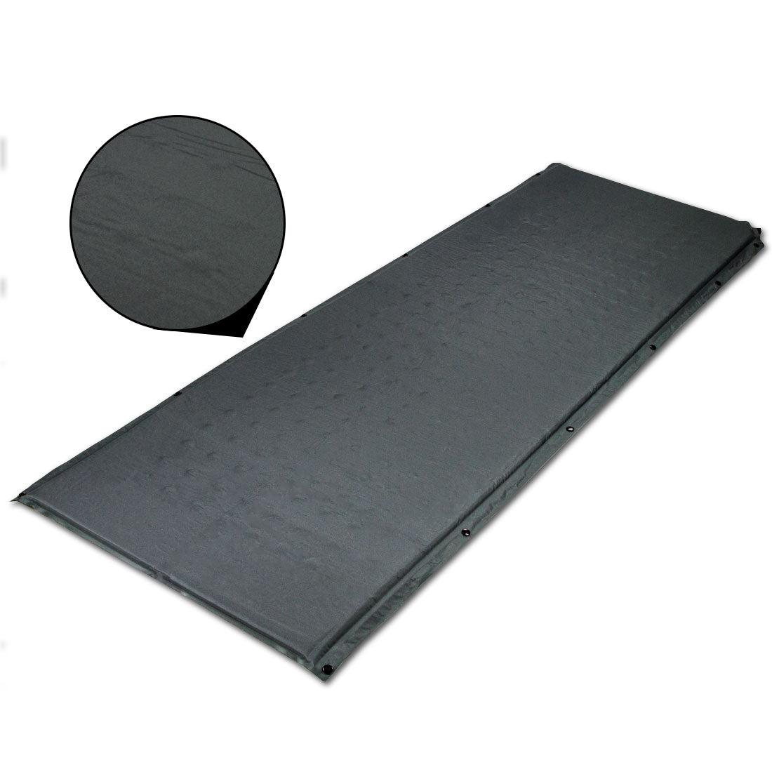 Double Self-Inflating Mattress | Sleeping Mat Air Bed | Joinable Camping Hiking | Green