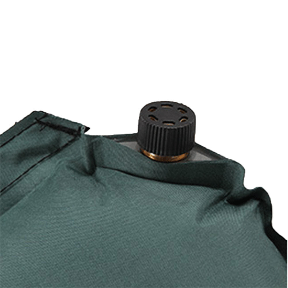 Double Self-Inflating Mat | Joinable Air Bed | Camping Sleeping Pad | Green