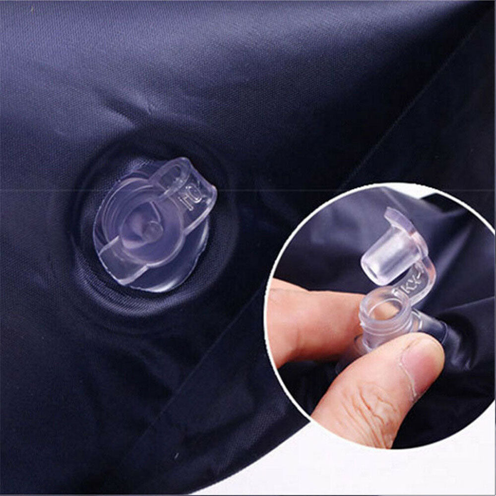 Self-Inflating Mattress | Camping Hiking Airbed | Sleeping Mat w/ Pillow Bag | Navy