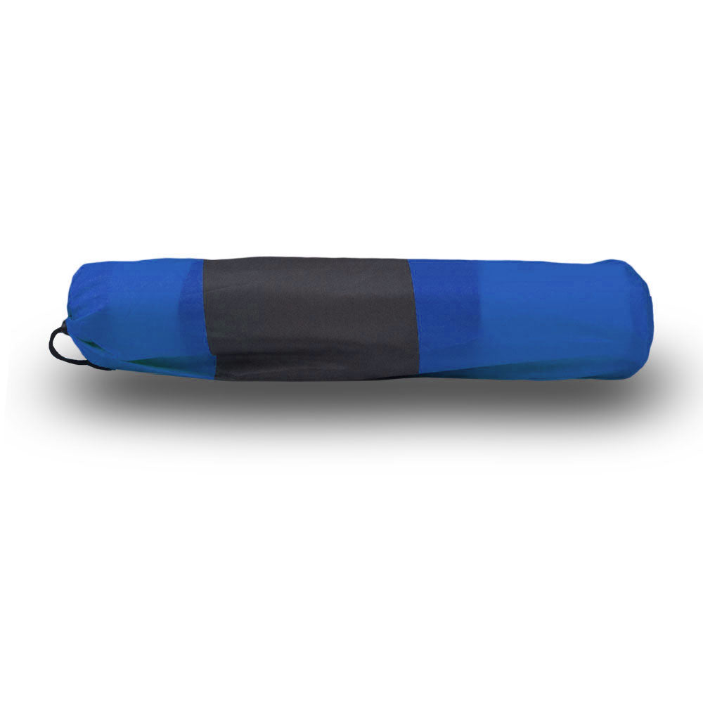 Double Self-Inflating Mattress | Sleeping Mat Air Bed | Joinable Camping Hiking | Blue