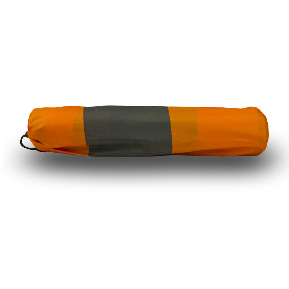 Double Self-Inflating Mattress | Sleeping Mat Air Bed | Joinable Camping Hiking | Orange