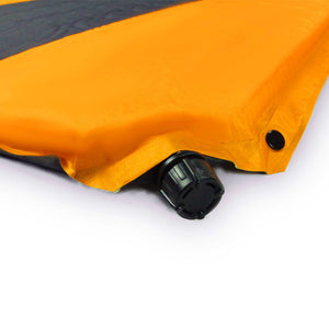 Self-Inflating Mattress | Sleeping Pad Air Bed | Camping Hiking Joinable | Orange