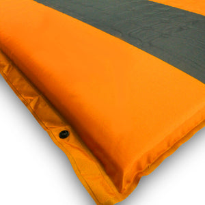 Self-Inflating Mattress | Sleeping Pad Air Bed | Camping Hiking Joinable | Orange