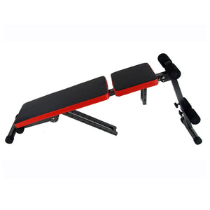 Adjustable Sit-Up Bench | Weight FID Incline Decline Press | Home Gym