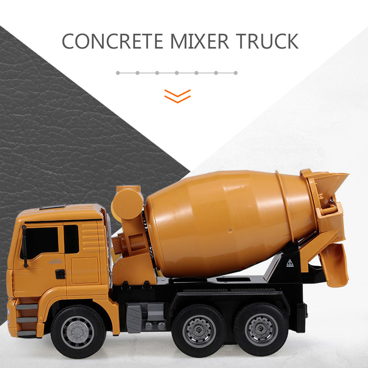 Huina 1/18 RC Engineering Concrete Mixer Truck | Cement Mixer Toy | Remote Control