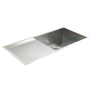 960x450mm Handmade Stainless Steel Undermount / Topmount Kitchen Sink with Waste
