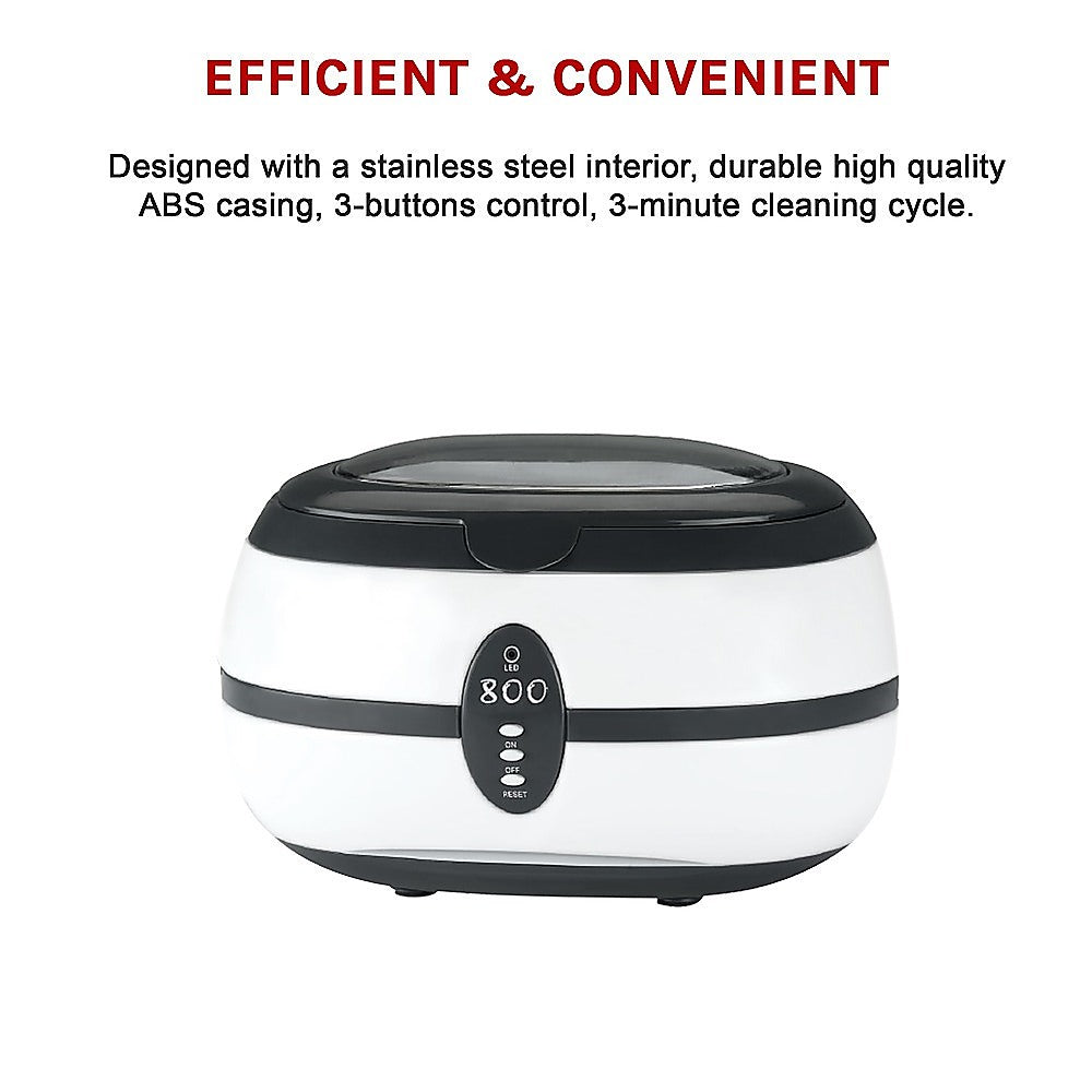 Ultrasonic Multi-Purpose Sonic Wave Jewellery Cleaner | Professional Cleaning Machine