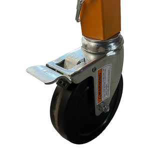 Mobile Safety Scaffold Ladder Tool | Heavy Duty 450KG Load Capacity