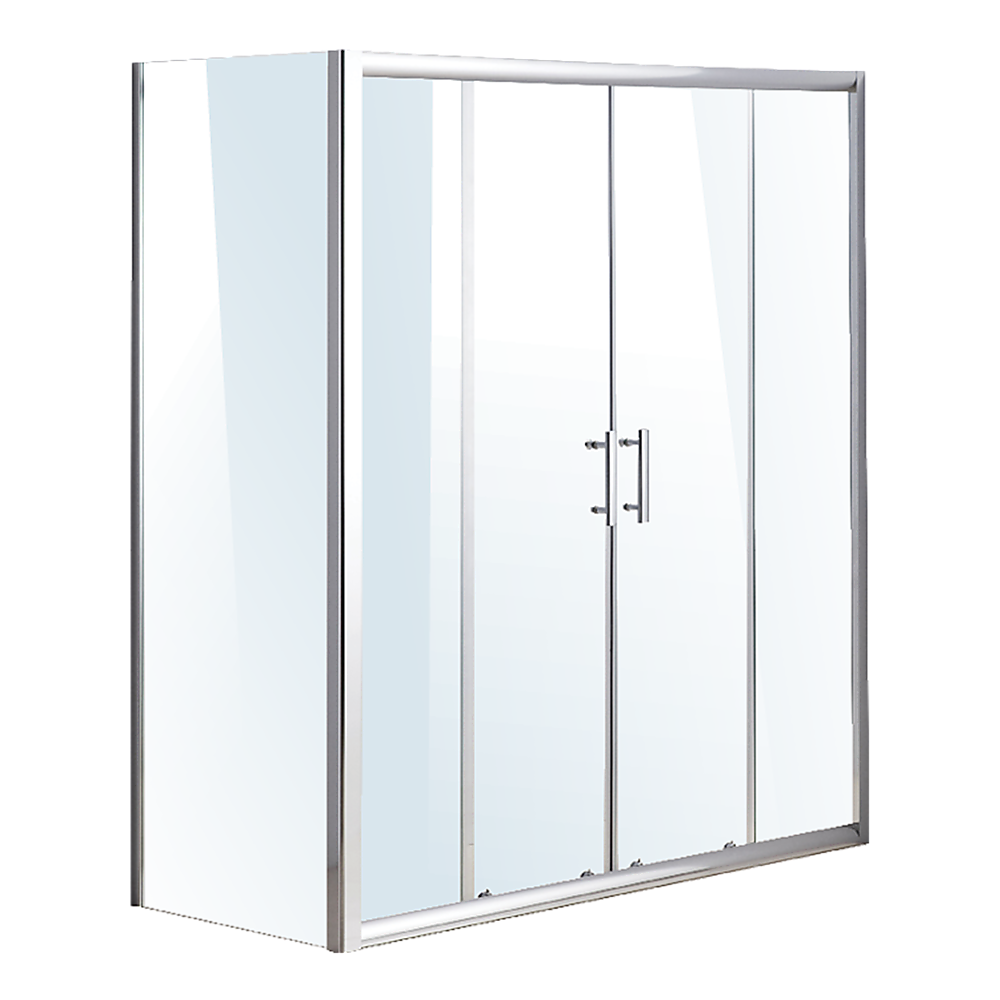1700x700 Sliding Door Safety Glass Shower Screen | Della Francesca