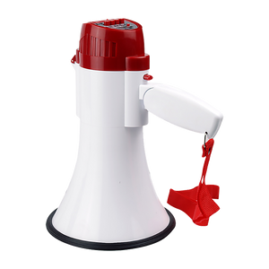 Audio Megaphone 25Watt Bull Horn with Siren
