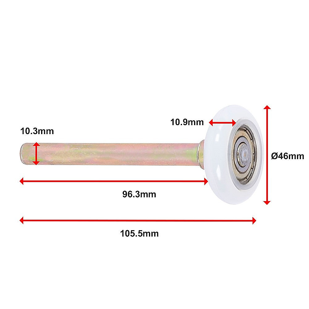 Garage Door Roller / Wheel / Heavy duty 13 Ball Sealed Bearing 12 Pack