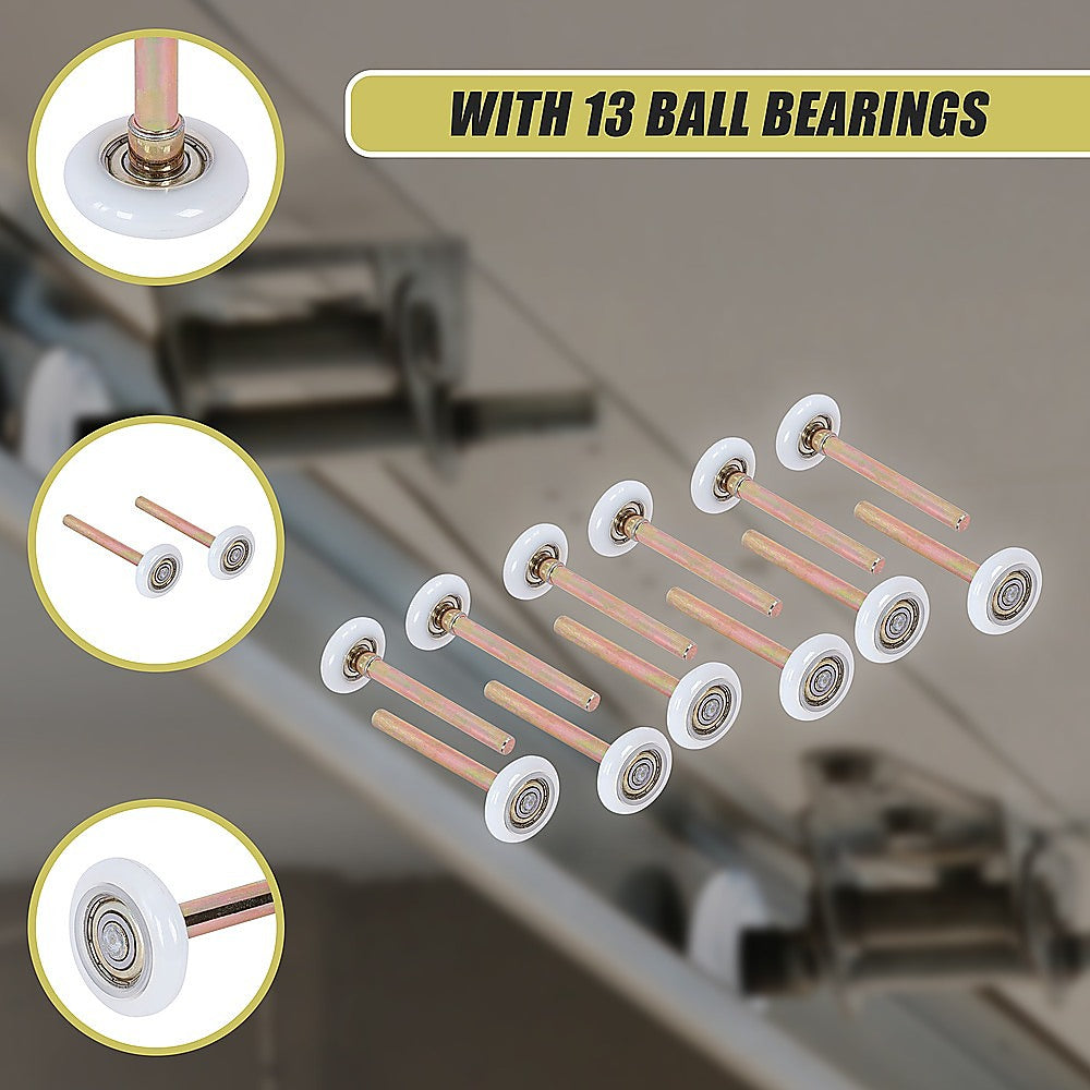 Garage Door Roller / Wheel / Heavy duty 13 Ball Sealed Bearing 12 Pack