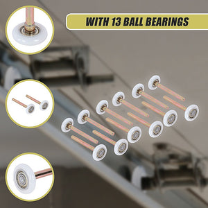 Garage Door Roller / Wheel / Heavy duty 13 Ball Sealed Bearing 12 Pack