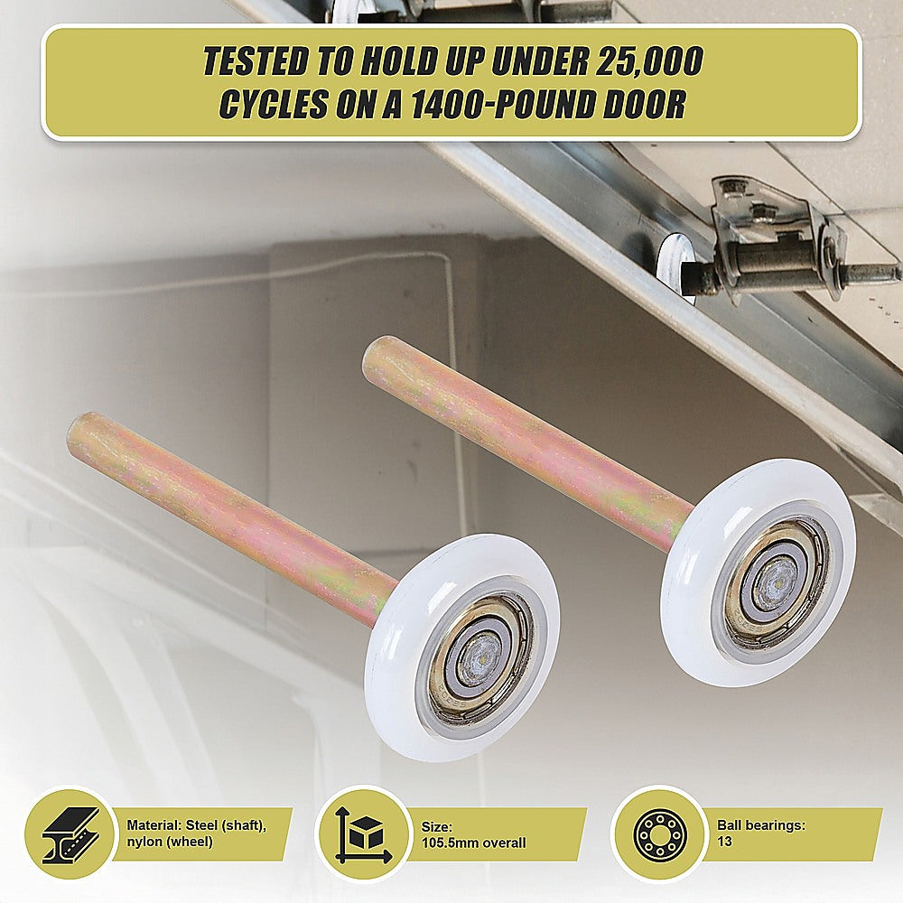 Garage Door Roller / Wheel / Heavy duty 13 Ball Sealed Bearing 12 Pack