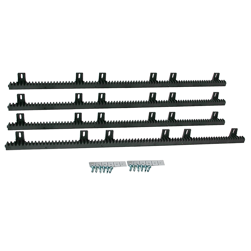 Sliding Gate Hardware Accessories Kit | 4m Gear Rack Track