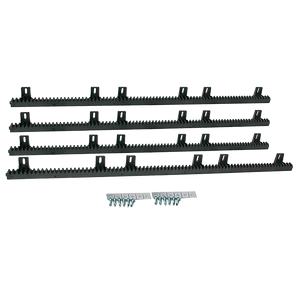 Sliding Gate Hardware Accessories Kit | 4m Gear Rack Track