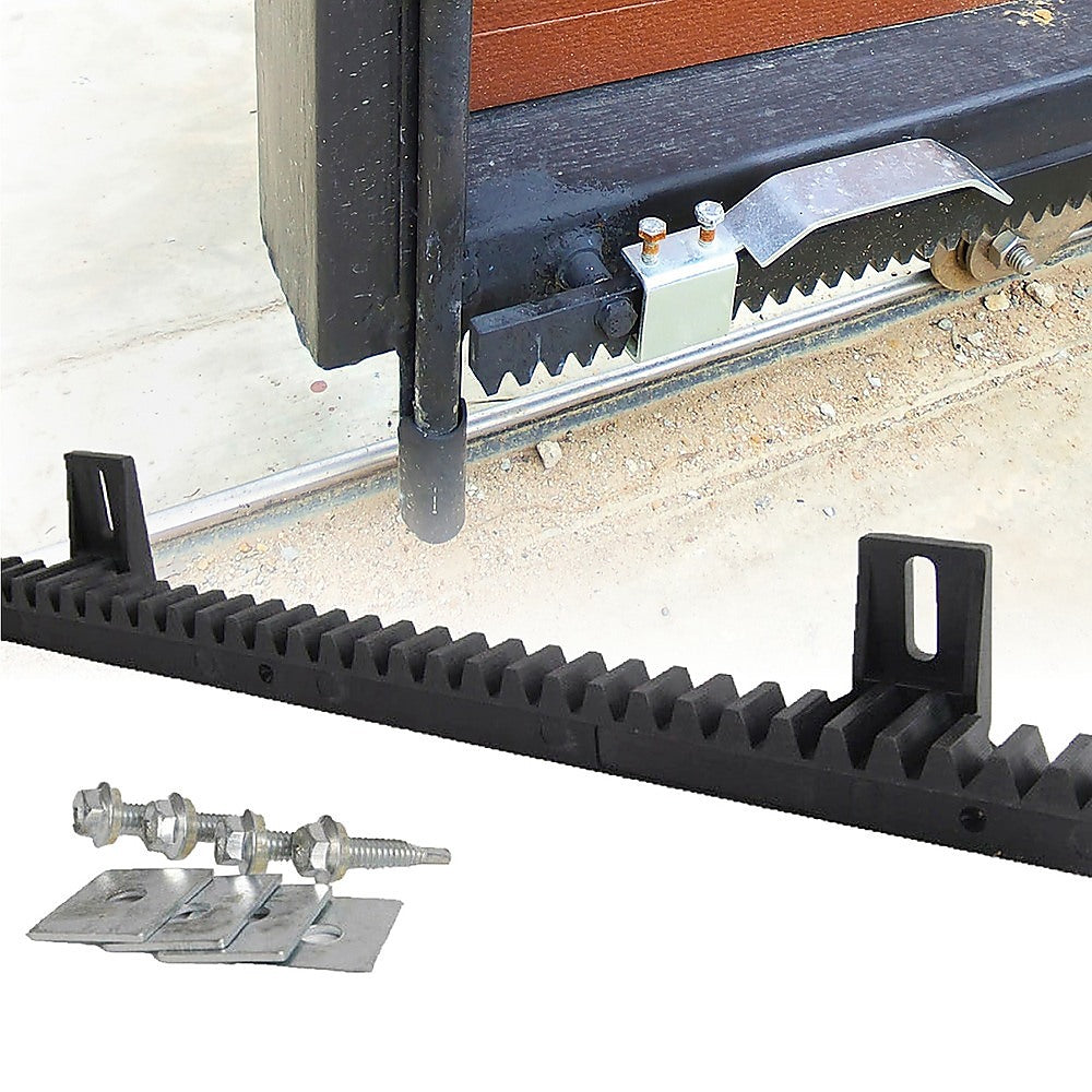 Sliding Gate Hardware Accessories Kit | 4m Gear Rack Track