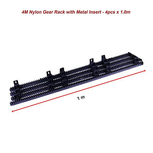 Sliding Gate Hardware Accessories Kit | 4m Gear Rack Track