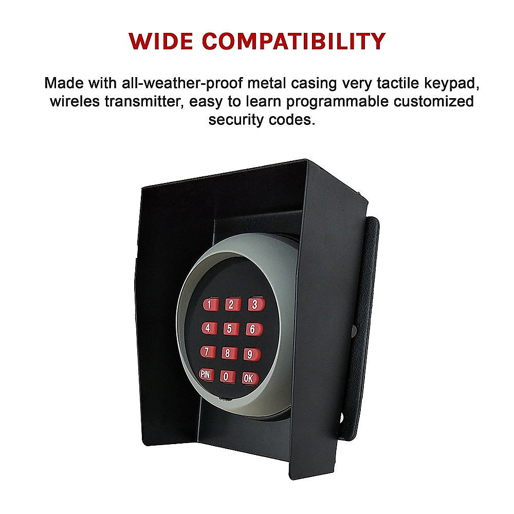 Wireless Keypad Entry | For Swing and Sliding Gate | Metal Casing