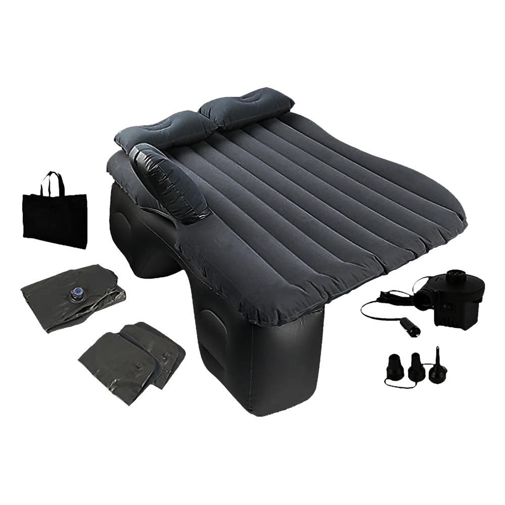 Inflatable Car Back Seat Mattress | Portable Travel Camping Air Bed Sleeping Pad