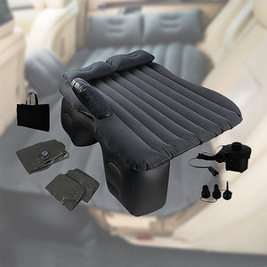 Inflatable Car Back Seat Mattress | Portable Travel Camping Air Bed Sleeping Pad