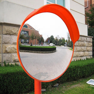 Round Convex Mirror | 60cm | Blind Spot Traffic Driveway Safety | Wide Angle