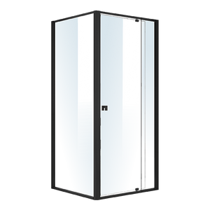 Semi Frameless Shower Screen (82~90)x 195cm & (77~80)x 195cm Side AS/NZS Glass
